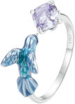 BeSpecial Inel argint cu pescarel albastru (IZT0299)