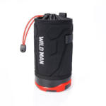 Wildman R1 suport sticle pentru bicicleta 1L, negru/rosu