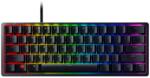 Razer Huntsman V3 Pro Mini - US Layout, Gaming Keyboard, Analog Optical Switch Gen-2, 60% size, Razer Chroma RGB, Detachable Type C Cable, Doubleshot PBT Keycaps, 5052 Brushed Aluminum Alloy Top (RZ03-04990