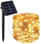 Sumker Napelemes Kerti LED Égősor Hidegfehér 37M