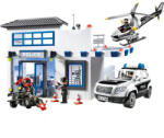 Playmobil Rendőrkapitányság rendőrautóval és helikopterrel (71602)
