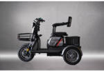 Arora Tricicleta electrica Arora Ruzgar fara permis CIV inclus viteza 25 km/h autonomie 40 km acumulator 60V/20Ah-Gri (RUZGAR-Gri) - agromoto