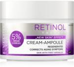 Eveline Cosmetics Cream-Ampoule Retinol éjszakai regeneráló krém a bőröregedés első jeleinek eltüntetésére 50 ml