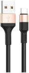 hoco. Cablu Type-C Hoco X26, 1M, Negru/Auriu