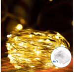 Aigostar B. V. Aigostar -LED Karácsonyi kültéri lánc 100xLED/8 funkció 3xAA 10, 3m IP44 meleg fehér B10303K1A (AI1310)