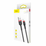 Baseus Cablu Date/Incarcare Baseus USB-A - Lightning Cafule 18W 1m Negru