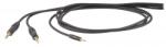 DH DHS545LU5 jelkábel, 5 m, ONEHERO 1x 3, 5mm sztereó jack dugó - 2x 6, 3mm mono jack dugó (DHS545LU5)