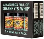 Shanky's Whip Black Irish Whiskey Likőr Mini Pack 3x0, 05L 33%