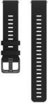 Polar Curea din silicon Polar Pacer 20mm, negru, mărimea S-L
