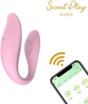Erospace C-Type Vibrator App Control Sweet Play A7 Pink Vibrator