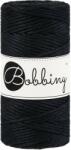 Bobbiny Macrame Cord 3 mm 100 m Black Șnur (MS-E007)