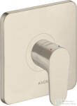 Hansgrohe AXOR Citterio M falsík alatti kád/zuhany csaptelep alaptest nélkül, szálcsiszolt nikkel 34625820 (34625820)