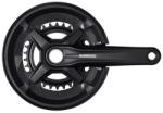 Shimano Altus FC-MT210-2 integrált tengelyes trekking hajtómű 30-46T, 170 mm, 2x9s, alumínium, LV, fekete