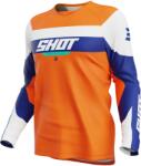 Shot Tricou portocaliu de motocross Shot Draw League pentru copii (SHOA06-12D1-BK3)