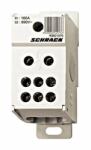 SCHRACK IKB01070 Csatlakozó blokk, 1 p. 160A, be 1x70mm, ki 6x16mm