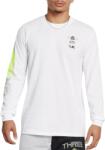 Under Armour Tricou cu maneca lunga Under Armour Curry Verbiage Heavyweight - Alb - XL