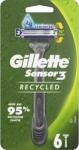 Gillette Sensor3 recycled eldobható borotvák 6 db