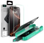 ESR ARMORITE képernyővédő üveg (2.5D, 9H + segédkeret) FEKETE Apple iPhone 16 Pro (GP-162977) - bluedigital