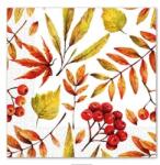 Procos Szalvéta őszi levelek 33x33cm 20db