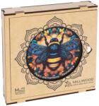 Milliwood Puzzle din lemn Milliwood de la 206 piese - Mandala, Abundență (Mărimea M) (M-Abundance-5065) Puzzle