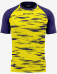 Givova SHIRT PIXEL INTERLOCK dressz kék-sárga XS