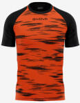 Givova SHIRT PIXEL INTERLOCK dressz narancssárga-fekete XS