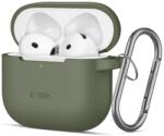Tech-protect cârlig din silicon Apple AirPods 4 verde măsliniu (5906302370085)