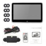 ALM Monitor tetiera cu touchscreen 10, 1â€ functie MirrorLink Android IOS USB MP5 12V (ALM 160221-4) Monitor de masina