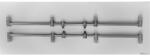 Delphin Buzz Bar Delphin RPX-4 Silver, 4 Posturi, 2buc/set Suport lanseta