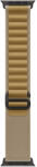 Apple Curea Apple pentru Apple Watch 49mm Tan Alpine Loop, Medium, Black Titanium Finish (MYQ13ZM/A) (MYQ13ZM/A)