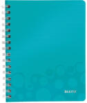 Leitz Blok WOW A5, PP, linie, albastru ca gheata (46390051)