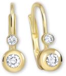 Soliter Brilio Arany fülbevaló kristályokkal 239 001 00060