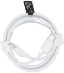  Cablu Date si Incarcare USB-C - USB-C OEM HD26 Box, 30W, 1m, Alb - evomag