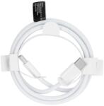  Cablu Date si Incarcare USB-C - USB-C OEM HD26, 30W, 1m, Alb - evomag