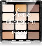 Note Cosmetique Love At First Sight paletă cu farduri de ochi 201 Daily Routine 12x1.3 g