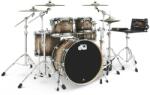DWe 5-Piece Candy Black Burst Over Curly Maple Exotic Kit
