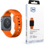 3mk Protection 3mk Szilikon Óraszíj Apple Watch 42/44/45/49 mm - narancs