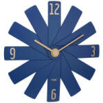 TFA Csendes kvarc falióra, 400 x 37 mm, éjkék, (60.3020. 06)