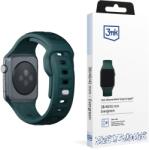 3mk Protection 42/44/45/49 mm Evergreen - 3mk Silicone Watch Strap for Apple