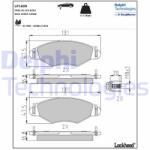 DELPHI set placute frana, frana disc DELPHI LP1699 (LP1699)