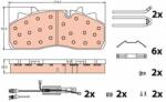 TRW set placute frana, frana disc TRW GDB5095 (GDB5095)
