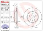 BREMBO Disc frana BREMBO 09A97211 (09A97211)