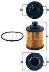 MAHLE Filtru ulei MAHLE OX418D (OX418D)