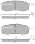 MOTAQUIP set placute frana, frana disc MOTAQUIP LVXL131 (LVXL131)