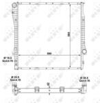NRF Radiator, racire motor NRF 55328 (55328)