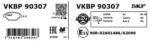 SKF set placute frana, frana disc SKF VKBP90307 (VKBP90307)