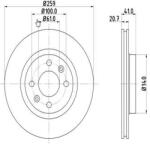 MTR Disc frana MTR 12108513 (12108513)