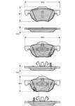 MTR set placute frana, frana disc MTR MT539 (MT539)