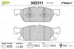 VALEO set placute frana, frana disc VALEO 302311 (302311)