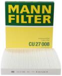 Mann-filter Filtru, aer habitaclu MANN-FILTER CU27008 (CU27008)